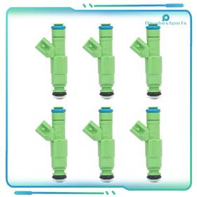 B15005001eu Beurbestparts 6x Fuel Injectors For Chrysler Town And Country Dodge Caravan 2001 2002-2007 3.3l