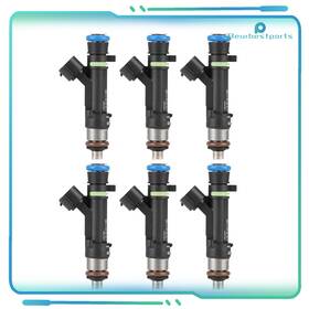B15262001eu Beurbestparts 6pcs For Mitsubishi Outlander 2007 2008 2009 2010-2013 3.0l Fuel Injectors