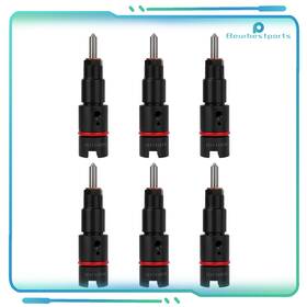 2000-1998.5 Beurbestparts B16530901eu 6pcs Diesel Fuel Injectors For Dodge Ram 2500 5.9l 2002 2001