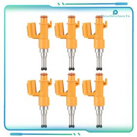 Be15266901u Beurbestparts 6pcs Fuel Injectors For Toyota Highlander 2017-2022 Lexus Es350 2019-2025 3.5l