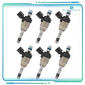 Beurbestparts Be15496201u 6pcs Fuel Injectors For Hyundai Santa Fe 2013 Kia Cadenza 2014 3.3l