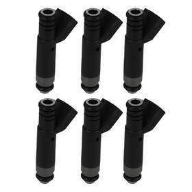4mper0 Bfo 6x Direct Replace Injectors For Ford F-150 V6 4.2l 2005-2008 Fj869 Front Mount