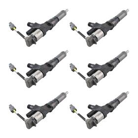 Sk330-8 Bfo 80h5y1 6pc Diesel Fuel Injector For Hino J08e Sk350-8 Sk200-8 Sk210-8 Sk250-8