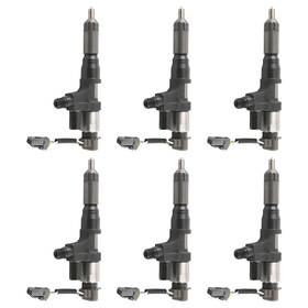 Sk250-8 Bfo 8kzwho 6pcs Diesel Fuel Injector Assembly For Hino J08e Sk350-8 Sk200-8 Sk210-8