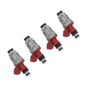 Lmha93 Bfo Fuel Injector Set 4pcs For Nissan Pickup 2.4l 1995 Direct Replacement