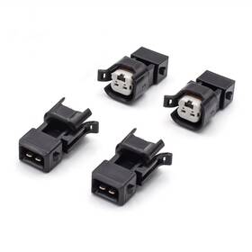 Blox Racing Bxfu-00621-4 For Quick Connectors - Ev6/ev14 To Ev1 Set Of 4