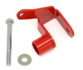 Phr008r Bmr Suspension Red Panhard Rod Relocation Bracket For 2005-2014 Mustang