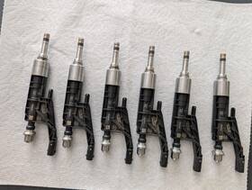 Bmw 1353763999004 B58 Fuel Injectors Factory Full Set Of 6 Used 82k Miles