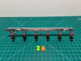 Bmw 1980470 97-00 Z3 E36/7 M52 Engine Fuel Injection Rail Tube With Injector Set Oem