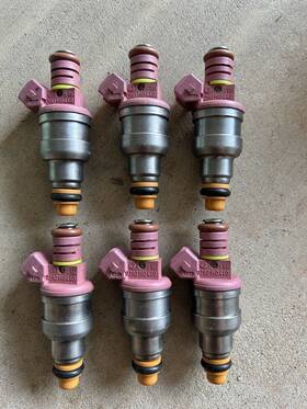 280150440 Bmw 1996 - 1999 325i Fuel Injector Set Oem