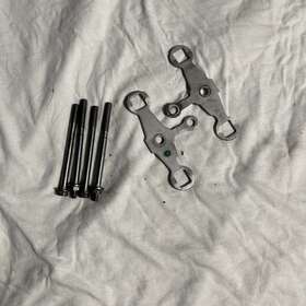 7595405 Bmw X3 F25 528i F10 2.0l N20 Engine Fuel Injector Bracket Mount Holder And Bolts