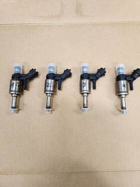0261500494 Bosch Fuel Injectors For Mini Cooper S 2010 Used Set Of Four 7591623