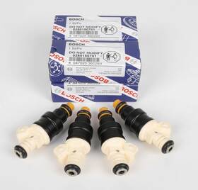 0280150701 Bosch 4pcs Fuel Injectors For Alfa Romeo Bmw Citroen Fiat Lancia Peugeot