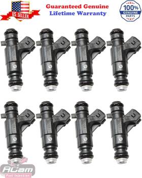 077133551m Bosch 0280155921 8pcs Of Factory Audi 4.2l Akb Aux Axq Fuel Injectors