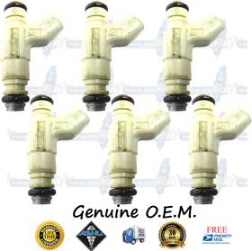 0280156184 Bosch Reman In Usa Genuine Ford 4l2e-e1a 6x Fuel Injectors 4.0l