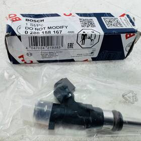 0280158167 Bosch Genuine Injector Fiat Bravo Doblo Alfra Romeo Mito - 1.4i