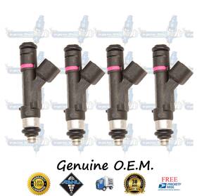0280158286 Bosch Upgrade Mazda 4 Hole 8e5g-ab 4x Fuel Injectors 2.5l Dohc