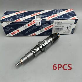 0445120369 Bosch 6pcs Engine Fuel Injector For Cummins Trucks Oem New