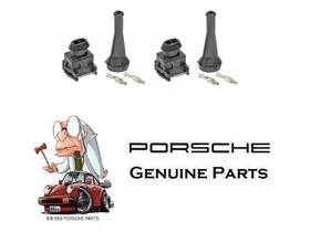 1287013003 Bosch Porsche Vw Audi Bmw Set Of Fuel Injector Terminal Connector Plug Kit