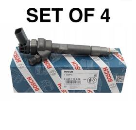 Bosch 396132021080 Set Of 4 Diesel Fuel Injector 13 53 7 810 702 445 110 616