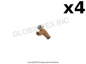 62641 Bosch Saab 1999-2009 Fuel Injector 4 Pcs Oem 1 Year Warranty