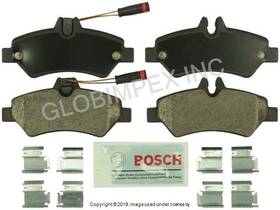 Be1317h Bosch Blue Mercedes 2010-2018 Brake Pad Set Rear 1 Year Warranty