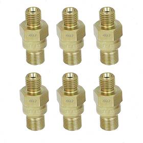 C601 Bosch 43-66 6 Pc Fuel Injectors For 1968-1972 Mercedes-benz 280se 2.8l L6 Air Wa