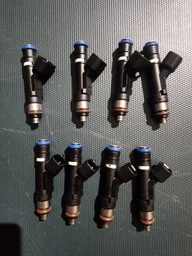 Jr3e-9e593-ab Bosch Fuel Injectors F150 Mustang 5.0l 2018-2023
