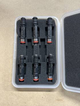 0280158854 Bosch Replacement High Performance Injectors New 6x Fuel 210lb 2200cc Genuine Vw Audi Gm Agu