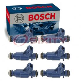 Sx-3zbb Bosch 6 Pc Fuel Injectors For 2003 Mercedes-benz E320 3.2l V6 Air Delivery Sc