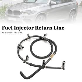 Bruce&shark 13537792870 Fuel Return Line Hose Pipe Injector Leak Fit For Bmw 3 5 6 7 X3 X5 X6
