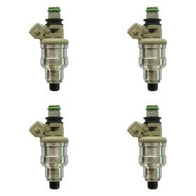 35-80654i4 Buyautoparts For Dodge Colt Eagle Talon And Mitsubishi Eclipse Fuel Injector Set Tcp