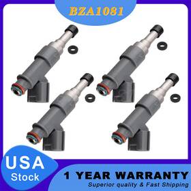 23250-75100 Bza1081 609701637111 4x Fuel Injector/injection Nozzle For Toyota Prado Trj120 2325075100