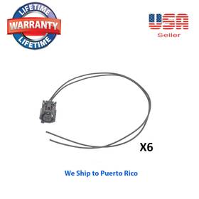C-horse S2825-23209-38030 6 Connector Of Fuel Injector 2320938030 Fit Lexus Gs460 Ls600h 08-09 Ls460 07-09