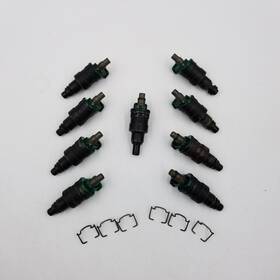 1607247 Cadillac 1181281 Fuel Injectors Oem 76 - 79 350 Fi Eng 9 Matched Bendix
