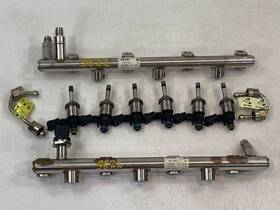 12611543 Cadillac Fits 2008 Cts 3.6l Lh And Rh Fuel Injection Rails W Injectors Oem
