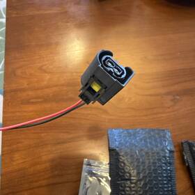 Cf0433 Carfiber Qty 1 Diesel Fuel Injector Connector Prewired Plug Mercedes Cdi Om648 For Bosch