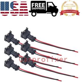 Carprofixer 633042415954 6x Fuel Injector Connector Wiring Harness Pigtail For 1984-87 Nissan 300zx Turbo Carprofixer 633042415954 6x Fuel Injector Connector Wiring Harness Pigtail For 1984-87 Nissan 300zx Turbo