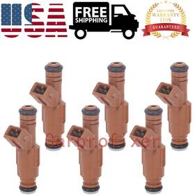 91863400 Carprofixer 659808631109 280155831 6pcs Fuel Injectors Fj669 Fits Volvo Xc70 Xc90 2.5l 2003-2007 91863400 Carprofixer 659808631109 280155831 6pcs Fuel Injectors Fj669 Fits Volvo Xc70 Xc90 2.5l 2003-2007