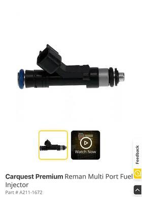 A211-1672 Carquest Fuel Injector-multi Port Reman