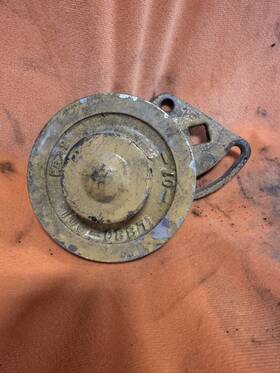 103-0887 Cat Groove Belt Idler Pulley