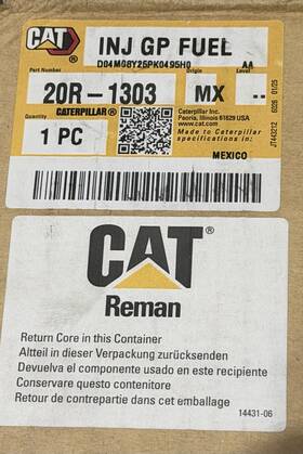 20r-1303 Cat 20r1303 Caterpillar Remanmechanical Electronic Fuelinjector