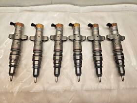 2359650 Caterpillar 10r7222 Set Of 6 Cat C9 Diesel Engine Injectors Oem