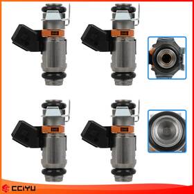 Ze154948g01 Cciyu 4pcs Fuel Injectors For 2003-2010 Ford Fiesta L4 1.6l
