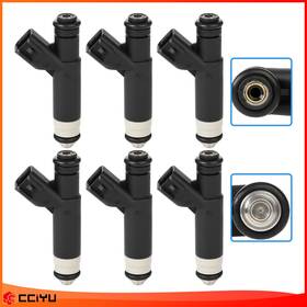 Ze843884s01 Cciyu 6 Fuel Injectors For 2005 2006 2007 2008 Ford F-150 4.2l High Performance