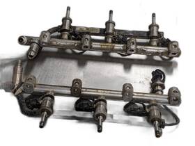 12638532 Chevrolet Fuel Injectors Set With Rail From 2010 Traverse 3.6 Awd