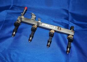 2173432 Chevrolet 2011-2016 Chevy Cruze 1.4l Engine Fuel Rail Assembly With Injectors Oem Warranty