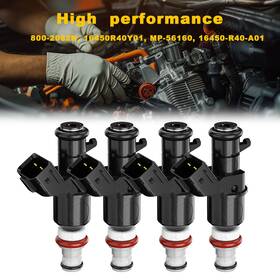 Chusyyray 591601398950 Set Of 4 Fuel Injectors For 2003-2004-2005-2006-2007 Honda Accord 2.4l I4 New Chusyyray 591601398950 Set Of 4 Fuel Injectors For 2003-2004-2005-2006-2007 Honda Accord 2.4l I4 New