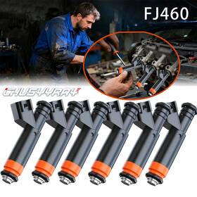 Chusyyray 99360610200 Engine Fuel Injector 6pc Fit Ford F150 E150 4.2l V6 2000-2004 New