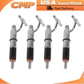 32a61-05010 Cmp 093500-5870 4pcs Fuel Injectors Compatible With Engine S4s S4s-d S6s